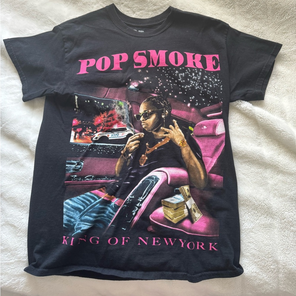 Pop Smoke x Vlone King Of NY T-shirt.